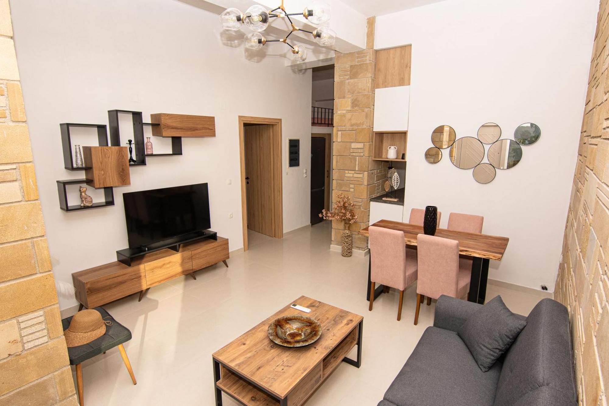 Rikanthos Stone Sea View Apartment Ιι Kíssamos Exterior foto